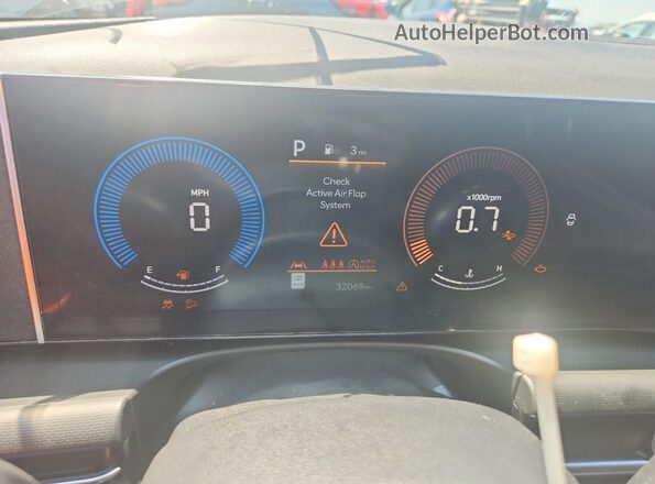 3KMJBCDEXSE018700 2025 HYUNDAI TUCSON Black Widok zestawu wskaźników