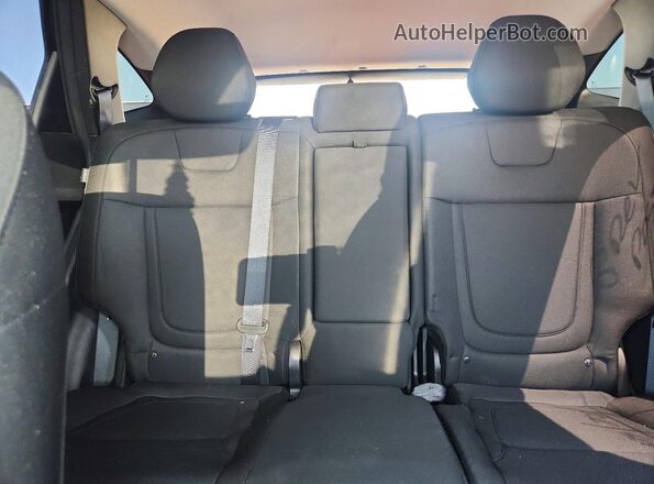 3KMJBCDEXSE018700 2025 HYUNDAI TUCSON Black Widok tylnych siedzeń