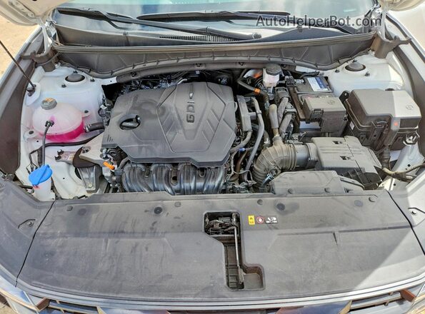 3KMJC3DE6SE011062 2025 HYUNDAI TUCSON Белый Вид подкапотного пространства