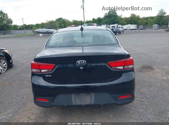 3KPA24AB1KE231246 2019 KIA RIO Black 
