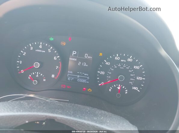 3KPA24AB1KE233000 2019 KIA RIO Blue Widok tylnych siedzeń