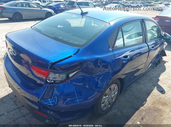 3KPA24AB1KE233000 2019 KIA RIO Blue Tył prawy