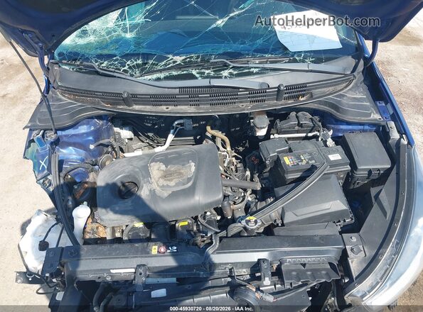 3KPA24AB1KE233000 2019 KIA RIO Blue Widok z tyłu