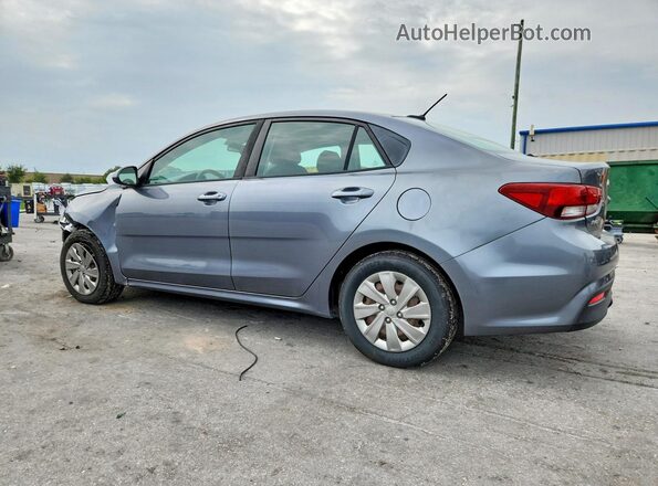 3KPA24AB2KE158503 2019 KIA RIO Gray Հետևի ձախ