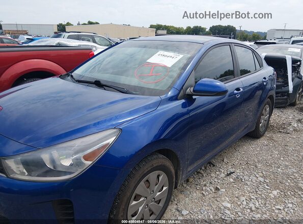 3KPA24AB2KE165709 2019 KIA RIO Blue Front left
