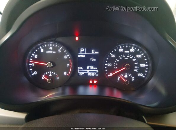 3KPA24AB2KE165709 2019 KIA RIO Blue Rear seats view