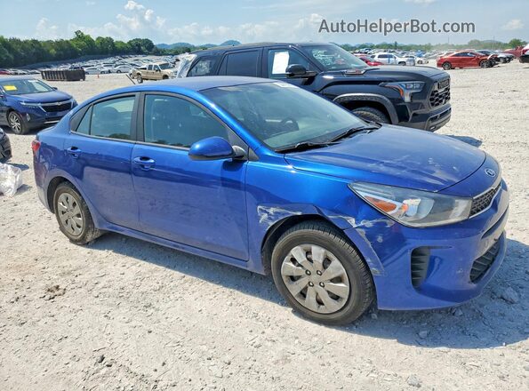3KPA24AB2KE217100 2019 KIA RIO Blue Front right