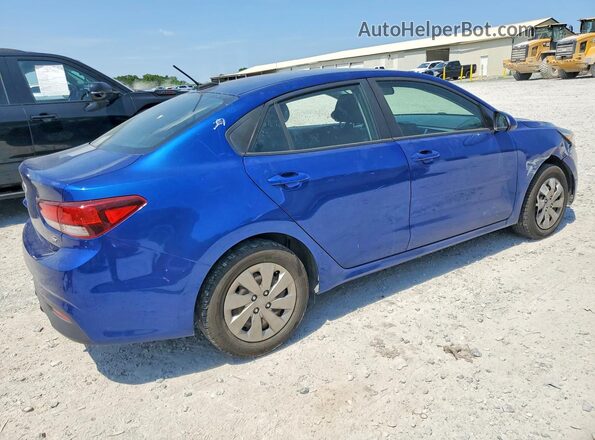 3KPA24AB2KE217100 2019 KIA RIO Blue Rear right