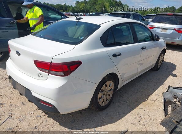 3KPA24AB3JE078593 2018 KIA RIO White Հետևի աջ
