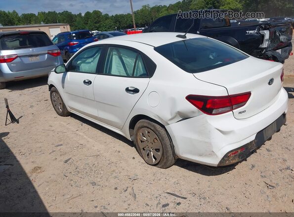 3KPA24AB3JE078593 2018 KIA RIO White Հետևի ձախ