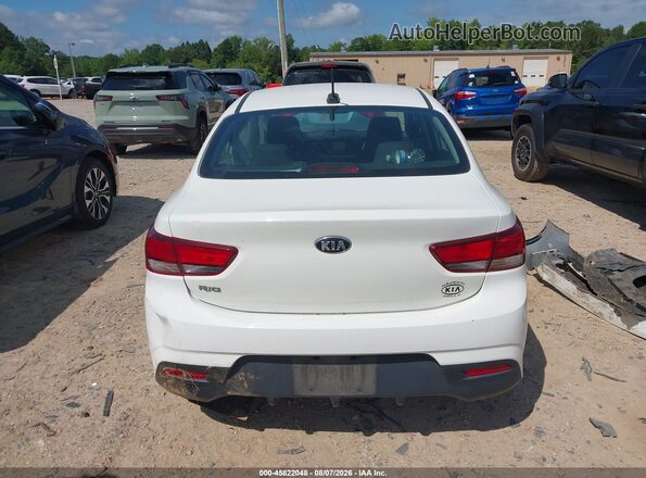 3KPA24AB3JE078593 2018 KIA RIO White 