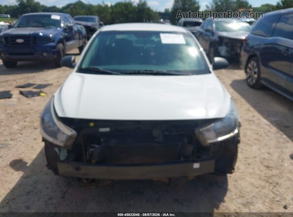 3KPA24AB3JE078593 2018 KIA RIO White Սարքավորումների վահանակի տեսք
