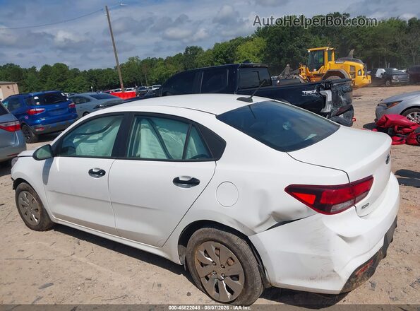 3KPA24AB3JE078593 2018 KIA RIO White Սալոնի 360 աստիճան տեսք