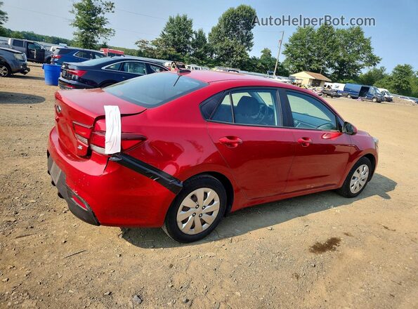 3KPA24AB4JE095256 2018 KIA RIO Красный Задняя правая четверть
