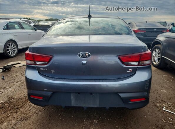 3KPA24AB5KE197795 2019 KIA RIO Серебряный Вид сзади