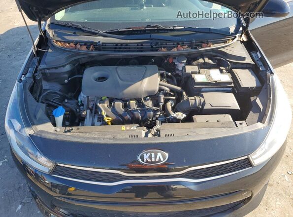 3KPA24AB6KE221229 2019 KIA RIO Black Rear interior view