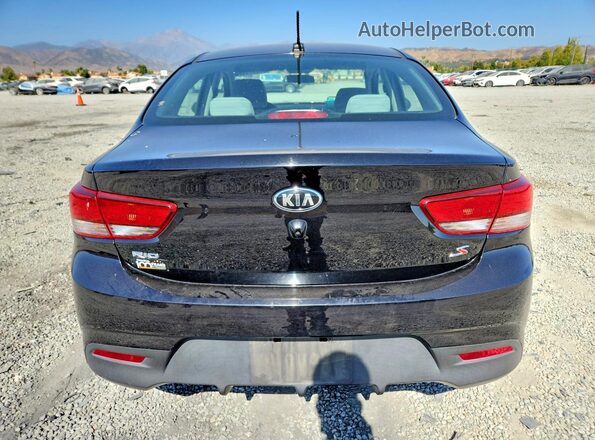 3KPA24AB7KE241148 2019 KIA RIO Черный Вид сзади