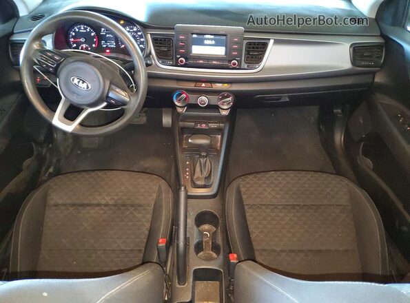 3KPA24AB7KE246222 2019 KIA RIO White წინა პანელის ხედი