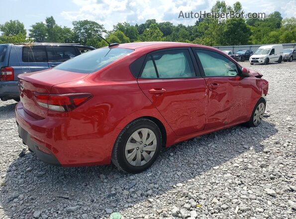 3KPA24AB8JE077696 2018 KIA RIO Red Tył prawy