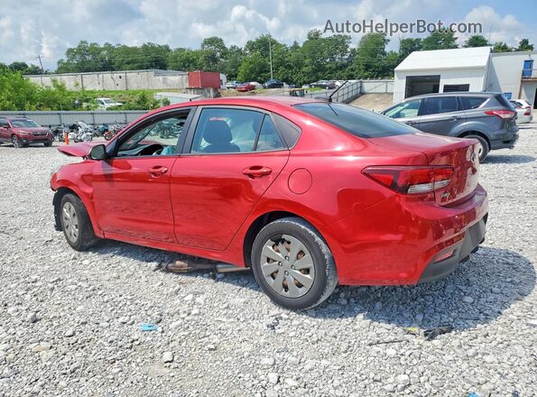 3KPA24AB8JE077696 2018 KIA RIO Red Tył lewy