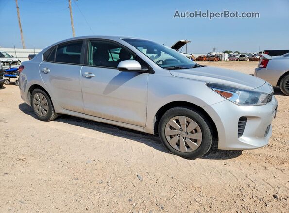 3KPA24AB8KE172339 2019 KIA RIO Silver Delantero derecho