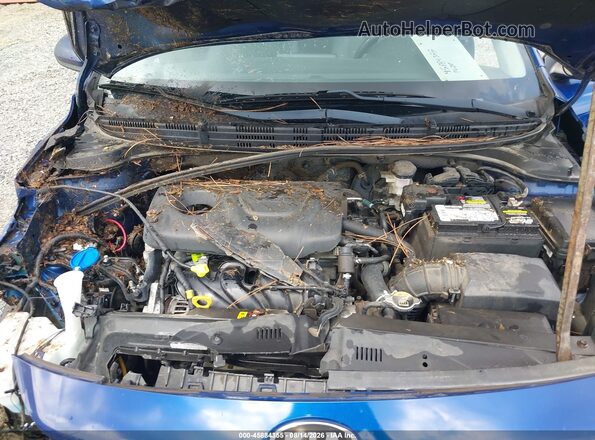 3KPA24AB9JE070188 2018 KIA RIO Синий Вид сзади