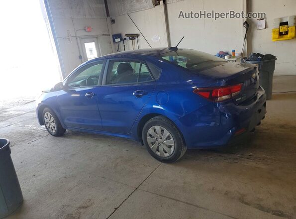 3KPA24AB9KE201914 2019 KIA RIO Blue Հետևի ձախ