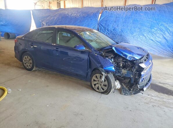 3KPA24AB9KE201914 2019 KIA RIO Blue Առջևի աջ