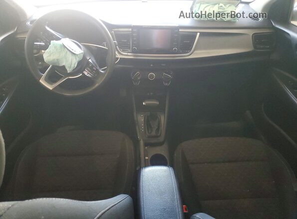 3KPA24AB9KE201914 2019 KIA RIO Blue Առջևի վահանակի տեսք