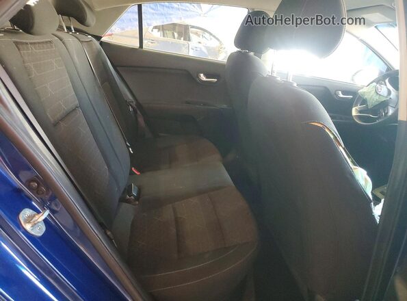 3KPA24AB9KE201914 2019 KIA RIO Blue Հետևի նստատեղերի տեսք