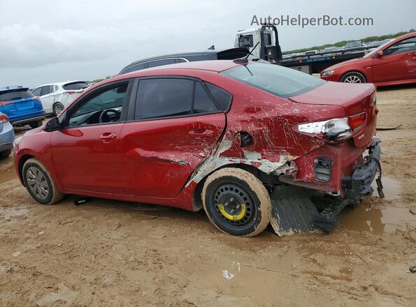 3KPA24ABXKE167370 2019 KIA RIO Красный Задняя левая четверть