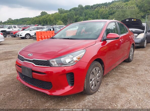 3KPA24ABXKE203932 2019 KIA RIO Red Widok z przodu