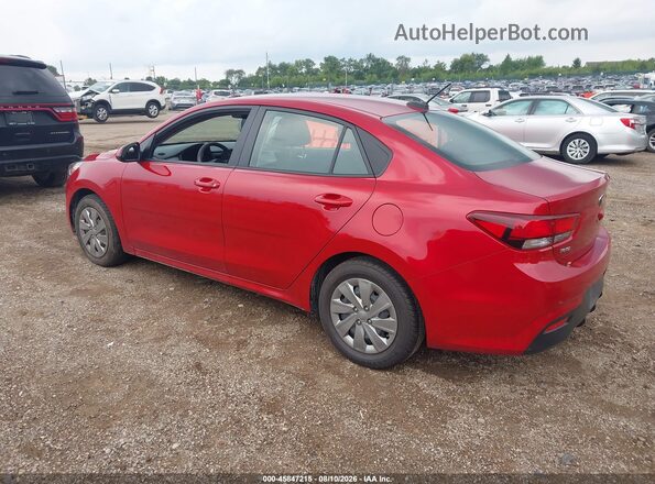 3KPA24ABXKE203932 2019 KIA RIO Red Tył lewy