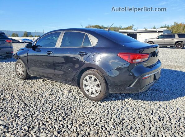 3KPA24AD0ME366383 2021 KIA RIO Black Rear left