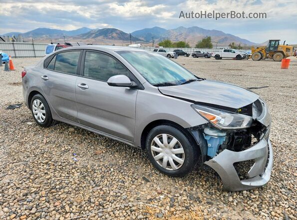 3KPA24AD0NE450432 2022 KIA RIO Gray Przód prawy