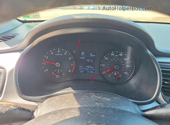 3KPA24AD0PE515816 2023 KIA RIO Black Սարքավորումների վահանակի տեսք