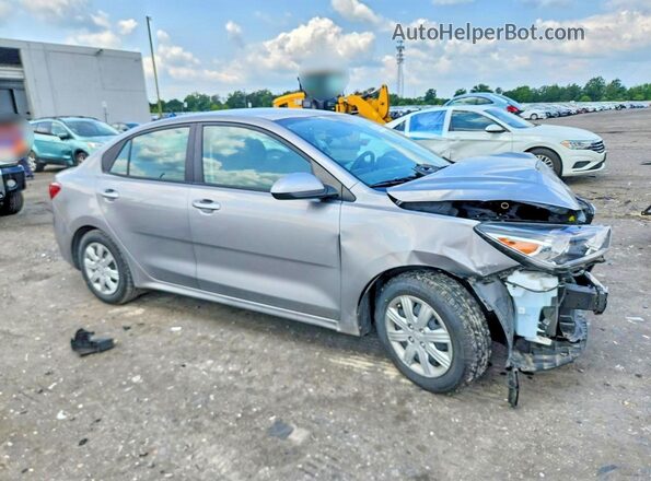 3KPA24AD0PE528775 2023 KIA RIO Silver Delantero derecho