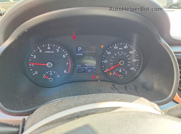 3KPA24AD0PE528775 2023 KIA RIO Silver Vista del cuadro de instrumentos