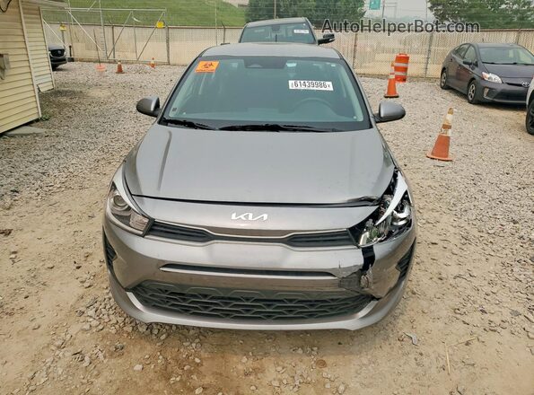 3KPA24AD0PE549805 2023 KIA RIO Gray Դիմացի տեսք