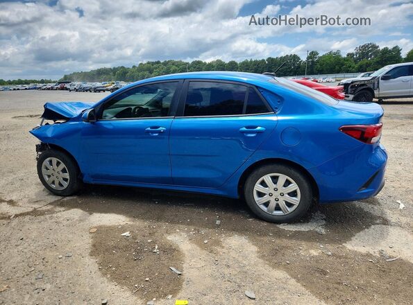 3KPA24AD0PE582092 2023 KIA RIO Синий Задняя левая четверть