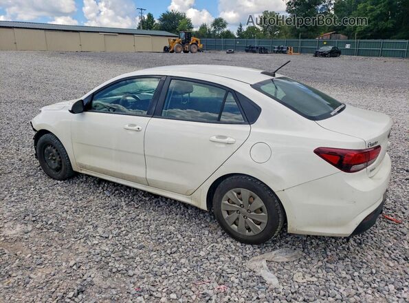 3KPA24AD1LE278358 2020 KIA RIO White Trasero izquierdo