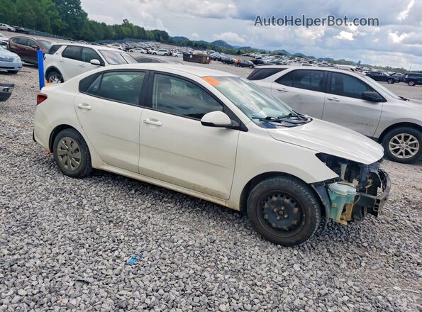 3KPA24AD1LE278358 2020 KIA RIO White Delantero derecho