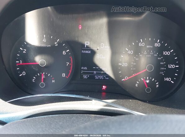 3KPA24AD1LE284693 2020 KIA RIO Black უკანა სავარძლების ხედი