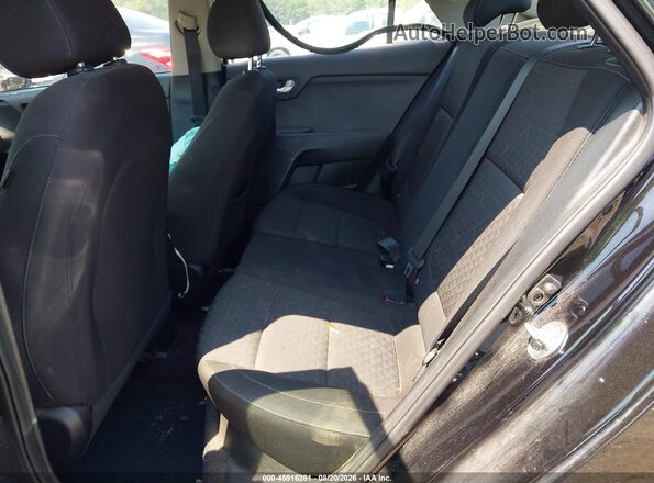 3KPA24AD1LE284693 2020 KIA RIO Black VIN კოდის სტიკერის ხედი