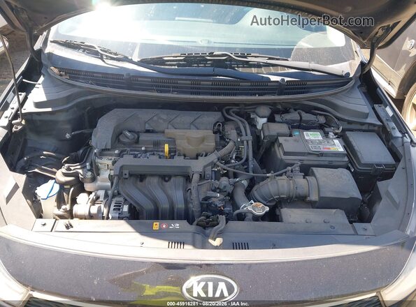 3KPA24AD1LE284693 2020 KIA RIO Black უკანა ხედი