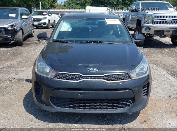 3KPA24AD1LE284693 2020 KIA RIO Black ხელსაწყოთა პანელის ხედი