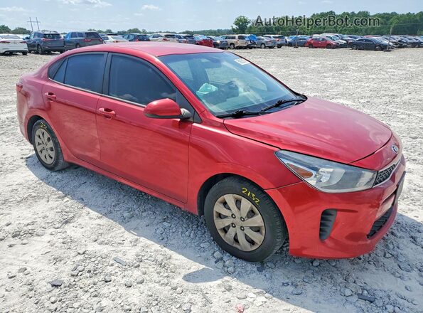 3KPA24AD1LE288274 2020 KIA RIO Red Передня права чверть
