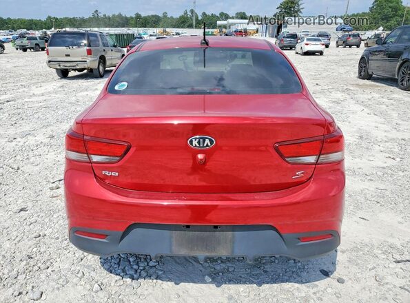 3KPA24AD1LE288274 2020 KIA RIO Red Вид ззаду