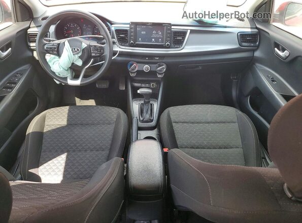3KPA24AD1LE288274 2020 KIA RIO Red Вид панелі приладів