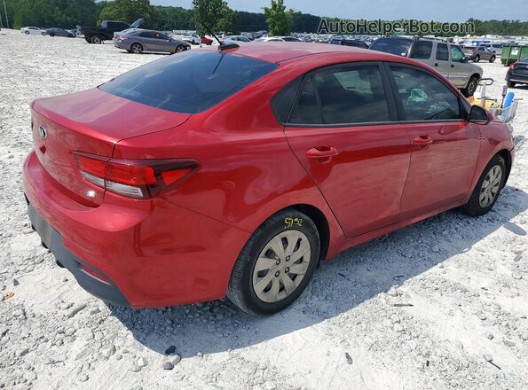 3KPA24AD1LE288274 2020 KIA RIO Red Задня права чверть